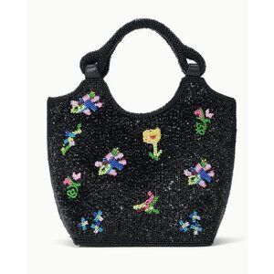 Staud Beaded Côte Bag – Resort Floral Beading Purse - NWT